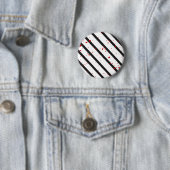 Schwarz, weiß und rot button (Beispiel)