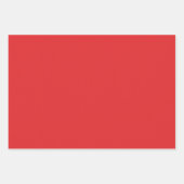 Schwarz, Weiß und Rot Geschenkpapier Set (Vorderseite 3)