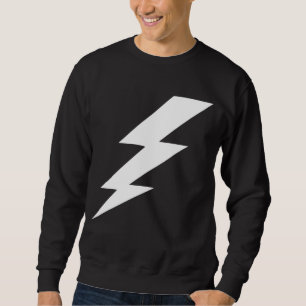 Schwarz-Weiß-Upscale-Sweatshirt Sweatshirt