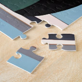 Schwarz-Weiß-Vasen mit roten Blume Puzzle (Seite)