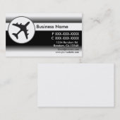 Schwarz-weiß verblassen kundenspezifische visitenkarte (Vorne/Hinten)