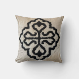 Schwarz-Weiß Vintag Kilim Cushions Kissen