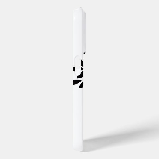 Schwarz-Weiß-Vögel Case-Mate iPhone Hülle (Rückseite / Rechts)