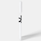 Schwarz-Weiß-Vögel Case-Mate iPhone Hülle (Rückseite / Rechts)