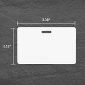Schwarz-weiß Volunteer Ausweis