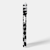 Schwarz-Weiß-Vortex | Case-Mate iPhone Hülle (Rückseite / Rechts)