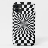 Schwarz-Weiß-Vortex | Custom Case-Mate iPhone Hülle (Rückseite)