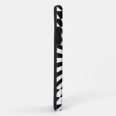 Schwarz-Weiß-Vortex | Custom Case-Mate iPhone Hülle (Hinten/Rechts)