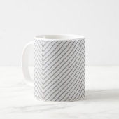 Schwarz-Weiß-Wand Kaffeetasse (Vorderseite Links)