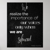 Schwarz-Weiß-Wand Kunst | Dekor der Rechte der Fra Poster (Vorne)