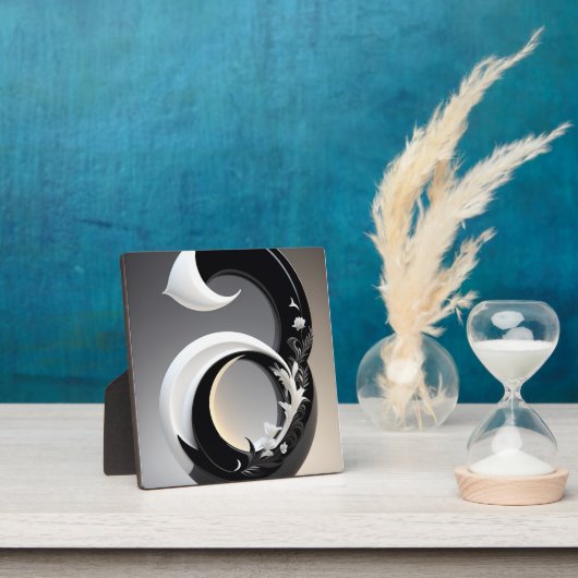 Schwarz-Weiß-Wanddekoration für das Wohnzimmer Sch Fotoplatte (InSitu)