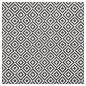 Schwarz-Weiß-Wasserfarbe Diamantmuster Stoff (Muster)
