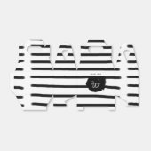 Schwarz-Weiß-Wasserfarben, handgezogene Linien Geschenkschachtel (Ungefaltet)