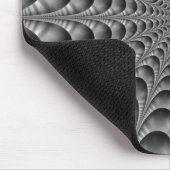 Schwarz-Weiß-Web Mousepad (Ecke)