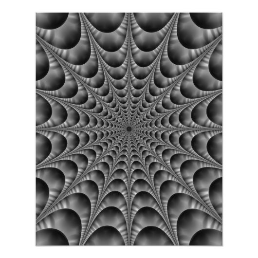 Schwarz-Weiß-Web Poster (Vorderseite)