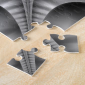 Schwarz-Weiß-Web Puzzle (Seite)