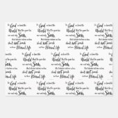 Schwarz-Weiß-Weihnachten Geschenkpapier Set (Vorderseite 2)