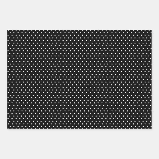 Schwarz-Weiß-Weihnachten Geschenkpapier Set (Vorderseite 3)