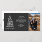 Schwarz & Weiß Weihnachten Weihnachten Weihnachtsb (Vorne/Hinten)