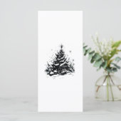 Schwarz-Weiß-Weihnachten zeichnend (Stehend Vorderseite)