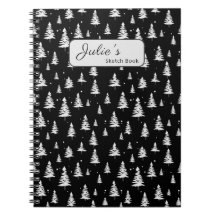 Schwarz-Weiß-Weihnachtsbaum