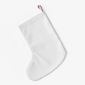 Schwarz-Weiß Weihnachtsbaum Weihnachtsbaum Strumpf Kleiner Weihnachtsstrumpf (Rückseite (Hängend))