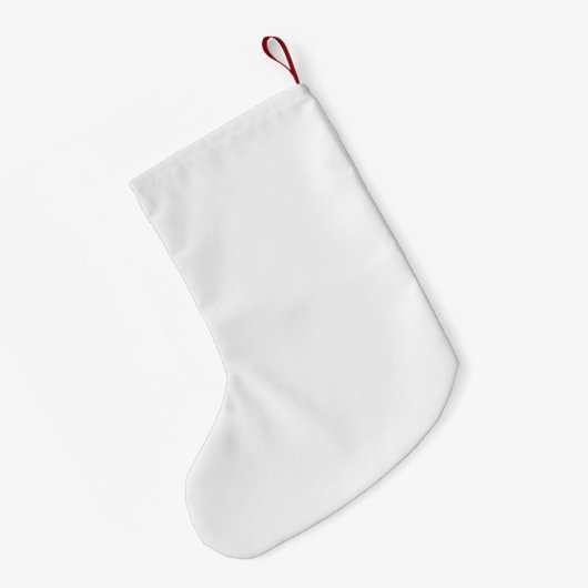 Schwarz-Weiß Weihnachtsbaum Weihnachtsbaum Strumpf Kleiner Weihnachtsstrumpf (Rückseite (Hängend))