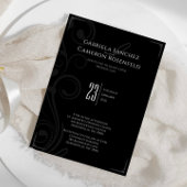 Schwarz-Weiß-Weihnachtsfeier 2.0 Einladung