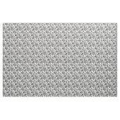 Schwarz-Weiß-Wildblume Stoff (Yard (91,4 cm))