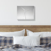 Schwarz-Weiß-Windkraftanlage in Oklahoma 8x10 Leinwanddruck (Insitu (Schlafzimmer))