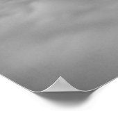 Schwarz-Weiß-Winterpark Bed & Breakfast Printwerbu Poster (Ecke)