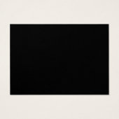 Schwarz-Weiß-Wirbel Hochzeitskarte Wohltätigkeit G (Rückseite)