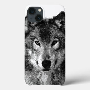 Schwarz & Weiß Wolf Augen Case-Mate iPhone Hülle