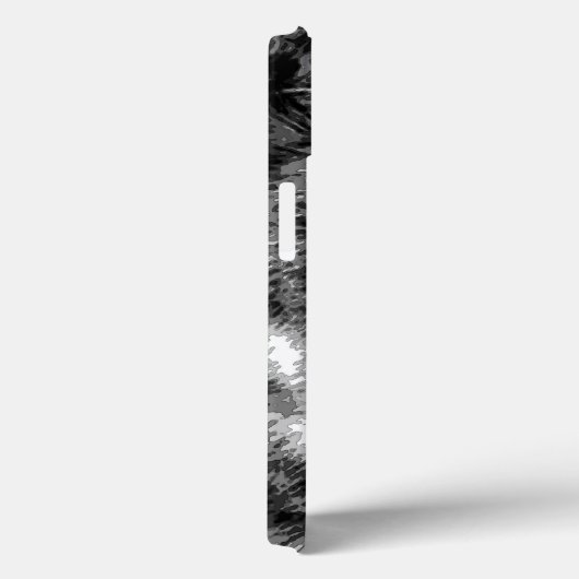 Schwarz & Weiß Wolf Augen Case-Mate iPhone Hülle (Rückseite / Rechts)