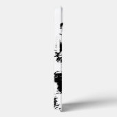 Schwarz-Weiß-Wolf Case-Mate iPhone Hülle (Rückseite / Rechts)