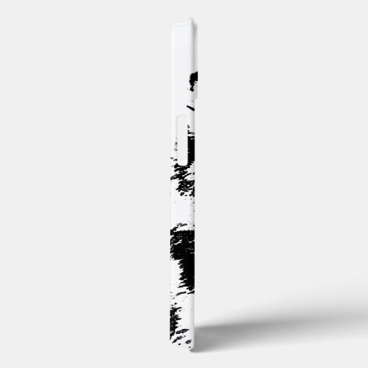 Schwarz-Weiß-Wolf Case-Mate iPhone Hülle (Rückseite / Rechts)