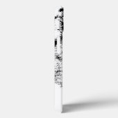 Schwarz & Weiß Wolf Kreative Stilarbeit Case-Mate iPhone Hülle (Rückseite / Rechts)