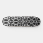 Schwarz-Weiß-Wonne Skateboard (Horizontal)