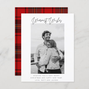 Schwarz-Weiß-Wünsche Foto Weihnachten