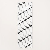 Schwarz-Weiß-Yogamat Yogamatte (Vorderseite)