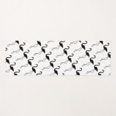 Schwarz-Weiß-Yogamat Yogamatte (Vorderseite (Horizontal))