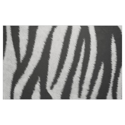Schwarz-Weiß-Zebra-Fell Stoff (Fat Quarter (45,7 x 55,9 cm))