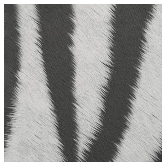 Schwarz-Weiß-Zebra-Fell Stoff (Muster)