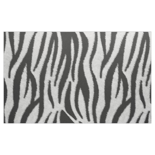 Schwarz-Weiß-Zebra-Fell Stoff (Yard (91,4 cm))