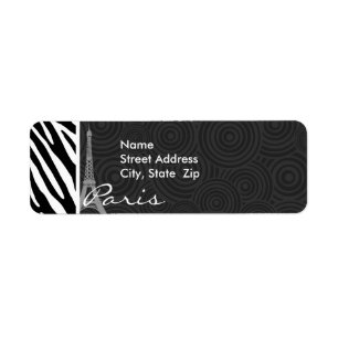 Schwarz-Weiß-Zebra, Paris