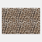 Schwarz-weiß Zebra Print Animal Safari Geschenkpapier Set (Vorderseite 3)