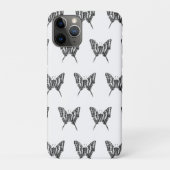 Schwarz-Weiß-Zebra-Schmetterlingsfarbe Zeichnend M Case-Mate iPhone Hülle (Rückseite)