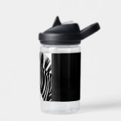 Schwarz-Weiß-Zebra Trinkflasche (Links)