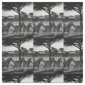 Schwarz-Weiß-Zebras in Afrika, Stoffe (Muster)