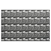 Schwarz-Weiß-Zebras in Afrika, Stoffe (Fat Quarter (45,7 x 55,9 cm))